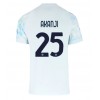 Inter Milan Manuel Akanji #25 Bortedrakt 2025-26 Kortermet